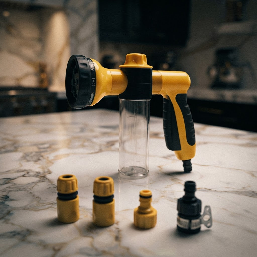 Paw-Clean Pet Wash Gun | 4 Connectors FREE