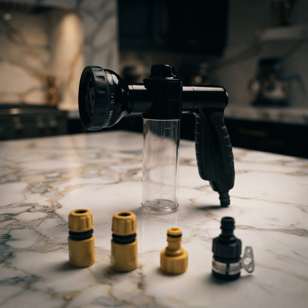 Paw-Clean Pet Wash Gun | 4 Connectors FREE