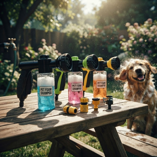 Paw-Clean Pet Wash Gun | 4 Connectors FREE