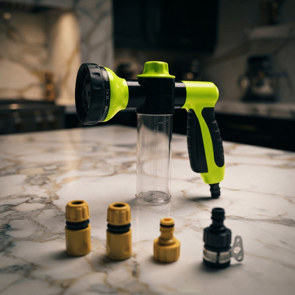 Paw-Clean Pet Wash Gun | 4 Connectors FREE